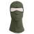 IdeallStore® unisex balaclava, Adventure Starter, cotton, khaki, front view