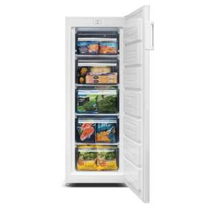 ETA 285290000E álló fagyasztószekrény 5 fiókkal, tele fagyasztott élelmiszerrel - Fagyasztóláda és Fagyasztószekrény