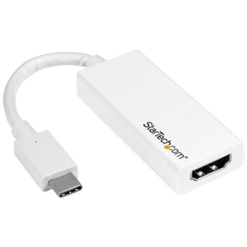 StarTech.com USB-C HDMI adapter, 4K 60Hz, fehér - HDMI átalakító