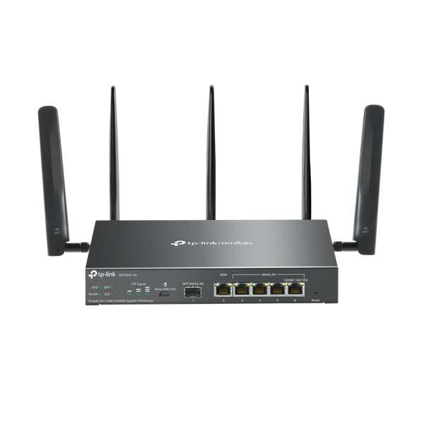 TP-LINK - ER706W-4G Omada 4G+ Cat6 AX3000 Gigabit VPN Router