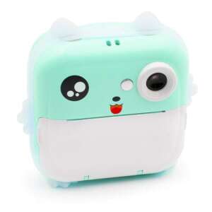 Aparat foto digital pentru copii, cu imprimanta termica instant, 2 pachete de hartie, 32GB, 9x9x4,5 cm 103167163 - Nonbrand Jocuri interactive pentru copii