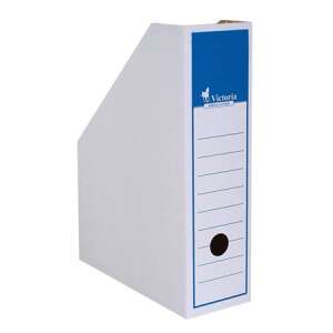 Victoria 80 mm Blue-White Cardboard File Folder