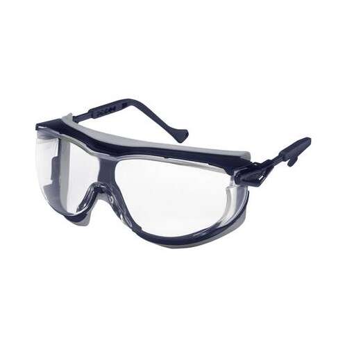 Uvex Skyguard védőszemüveg, átlátszó lencse, fekete keret