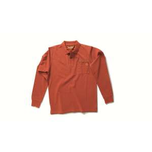 DIKE POST piros hosszú ujjú póló zsebbel - Munkás póló