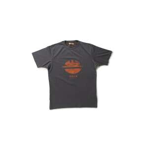 DIKE TIDY póló narancssárga logóval sötétszürke alapon - Munkás póló