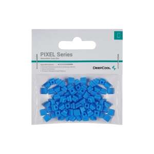 DeepCool PIXEL sorozat kék szilikon számítógépház kiegészítők, 100 db - DeepCool