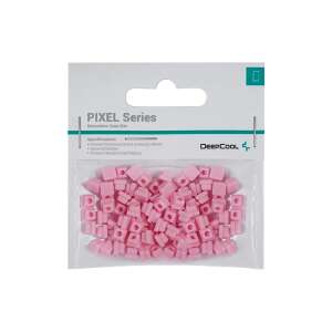 100 Stück rosa DeepCool PIXEL Series Silikon-PC-Gehäusezubehör - Computergehäuse