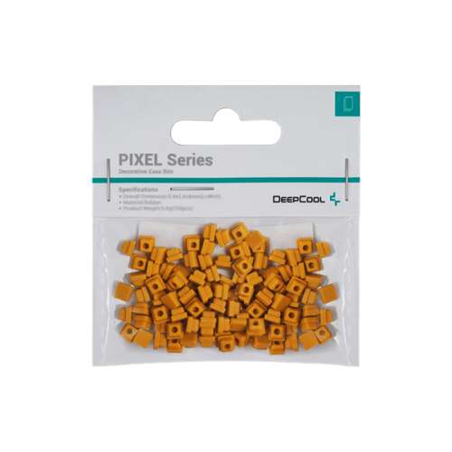 DeepCool PIXEL Serie Orange Silikon Gehäusezubehör, 100 Stück