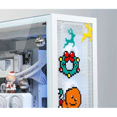 DeepCool PIXEL TV, accesoriu pentru carcasă de computer, personalizabil, decorativ, RGB, LED, mod pentru carcasă PC