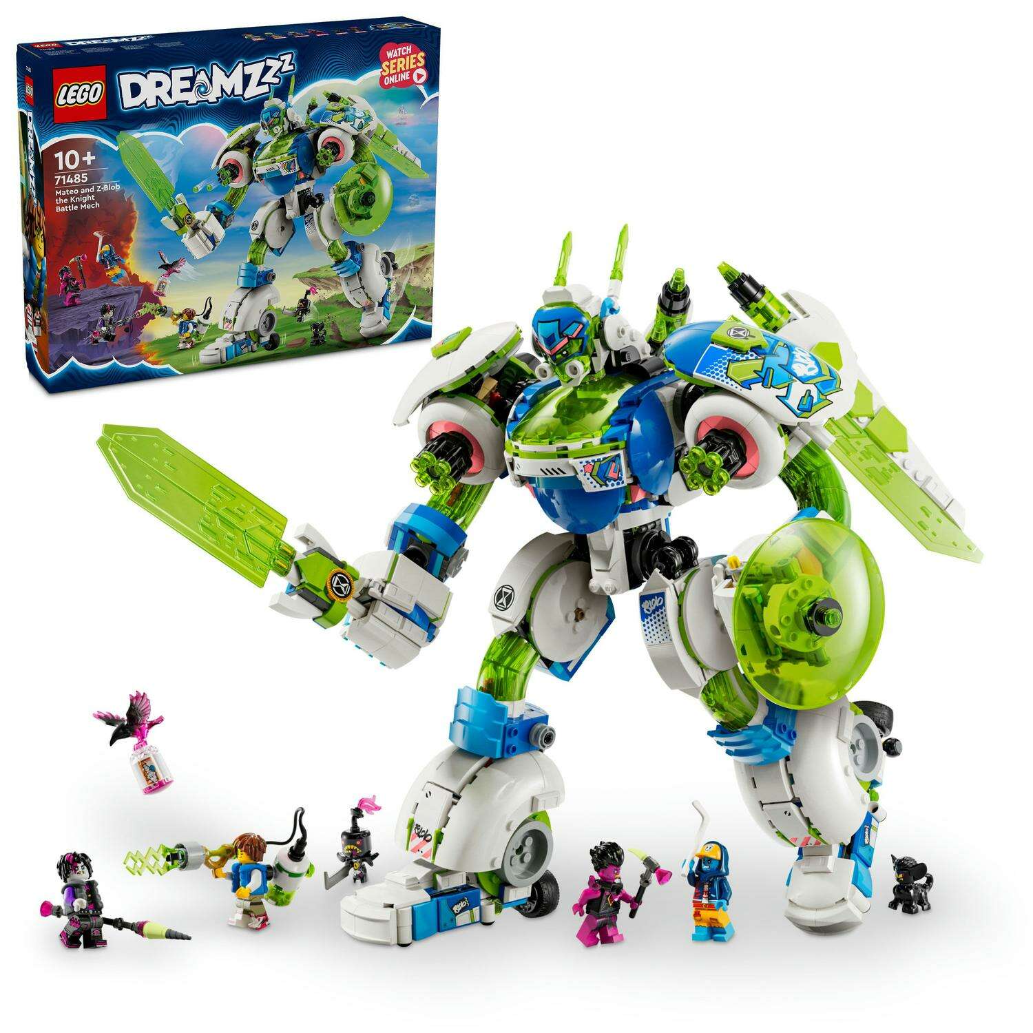 E-shop LEGO® DREAMZzz™ Mateo a rytiersky bojový robot Z-Blob 71485