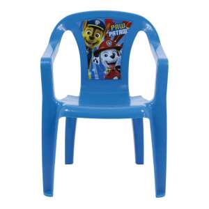 Nickelodeon Paw Patrol Plastikstuhl für Kinder, blau mit Chase und Marshall Figuren - Kindertische, Stühle, Kinder-Küchenfußbänke, Schreibtisch für Jugendliche und Jugendbetten