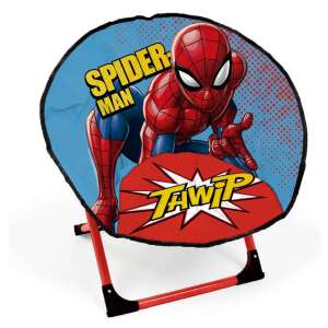 Scaun pliabil pentru copii Spiderman, roșu și albastru, cu imagine Spiderman - Scaunele si masute pentru copii