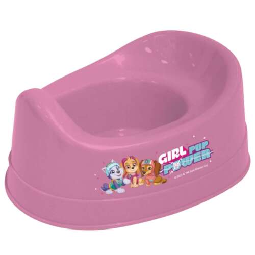 Розово Paw Patrol Girl Pup Power гърне за обучение на тоалетна за малки деца