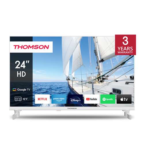 Thomson 24HG2S14CW 24-calowy telewizor HD Google TV z 3-letnią gwarancją