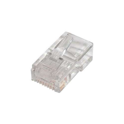 Somogyi TS 51 8P8C RJ45 csatlakozó, átlátszó