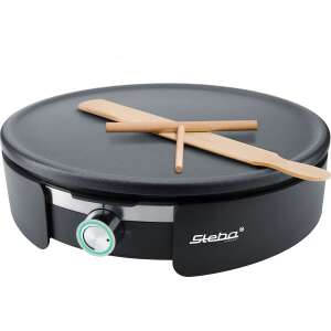 Steba XXL CR 36 electric crepe maker with non-stick surface and wooden spatula - Steba