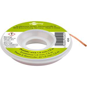 Goobay Plecionka lutownicza 1mm x 1,5m 45245 108653019 - Akcesoria do lutownicy