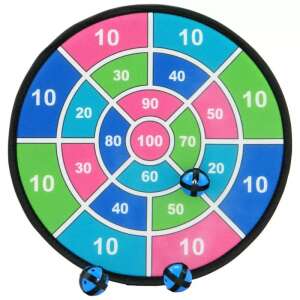 Tépőzáras célba dobó játék labdákkal - 37 cm