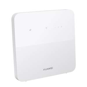 Huawei B320-323 4G Router, white, front view - Wi-Fi Router, Adapter