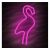 Neon LED FLAMING różowy Bat + USB FLNE18 Forever Light 103199496