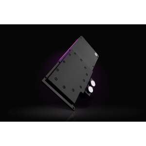 EKWB EK-Quantum Vector FTW3 RTX 3080/3090 Active Backplate - Acetal, czarny, widok pod kątem - Wentylator do PC