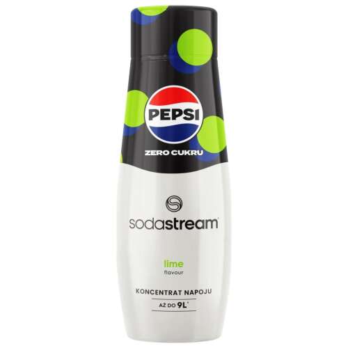 SodaStream Pepsi Max Lime Szirup - 440ml, Cukormentes