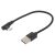 Alte accesorii pentru computer Gembird GEMBIRD CC-USB2-AMCML-0.2M Cablu USB-C înclinat 37469480
