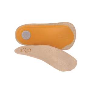 Vivafit Leather&Comfort 3/4 bőr talpbetét haránt- és lúdtalpemeléssel, bézs, 41-42 méret - Vivafit