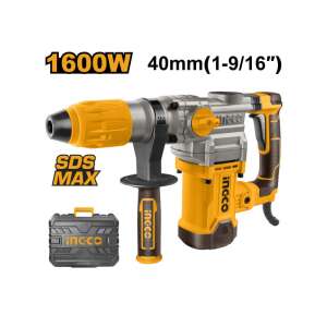INGCO 1600W 10.0J SDS-Max bontókalapács hordtáskával - INGCO