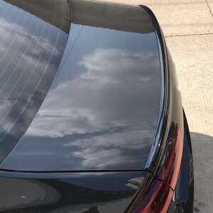 Installierter Audi A6 C7 mit Glänzend Schwarzem S3 Style Spoiler - AutoVision