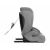 Kikkaboo i-Cross i-Size car seat side view, 76-150 cm, grey