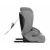 Kikkaboo i-Cross i-Size car seat side view, gray