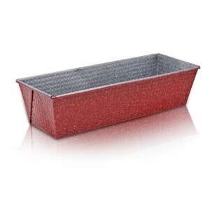 Rosberg RP51223RF 30.5 cm red marble coated bread and cake baking pan - Baking Mold