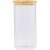 Borcan depozitare Kesper 38009, 0.800l, Sticla, Capac bambus, 10x20cm, Transparent 103217965