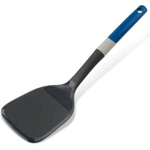 Tasty Spatula with Grater 678061, non-slip rubber handle, 34 cm, plastic, blue 103218033 - Ladles & serving spoon