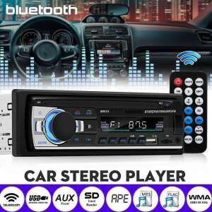 Player Auto, 4 x 60W cu  Bluetooth, Telefon, Radio, MP3, AUX, Card MicroSD, Telecomanda 103221746 - Navigații GPS și Unități principale