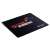 Canyon Gaming Weapon for Winners Mouse Pad, black with red and orange design