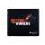 Canyon Gaming Weapon for Winners Mouse Pad, black with red and orange design