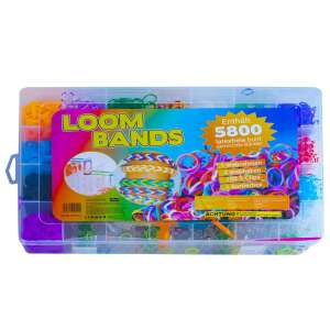 Kreatív elasztikus készlet, 5800 db/doboz, Daemi