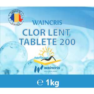 Waincris Clor Lent Tablets 200g pool 1kg 103222290 - Chlorine Tablet