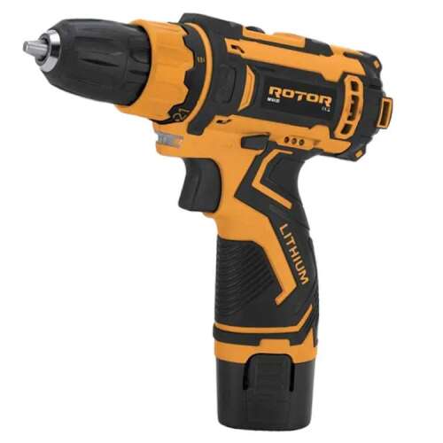 Rotor RPA12C akkumulátoros fúró, 12V, 1350 fordulat/perc, 2 akkumulátor