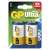 GP Ultra Plus D size batteries on retail packaging