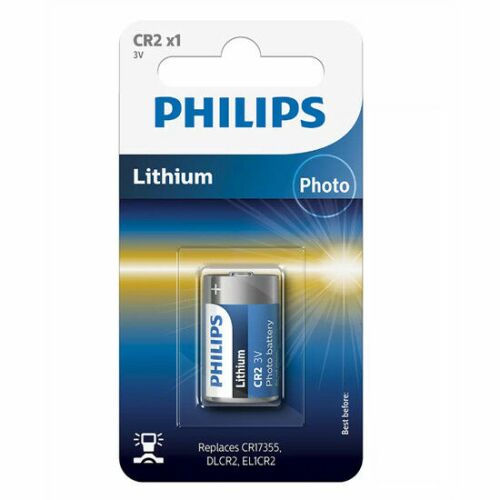 Philips CR2/01B Lítium CR2 Fotóelem (1db/csomag) 179622116 - Elem és akkumulátor