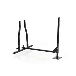 Suport pentru despicător de lemne HY4T-370, suport metalic negru cu roți, prelucrarea lemnului de foc, accesoriu pentru despicător de lemne - Irigare