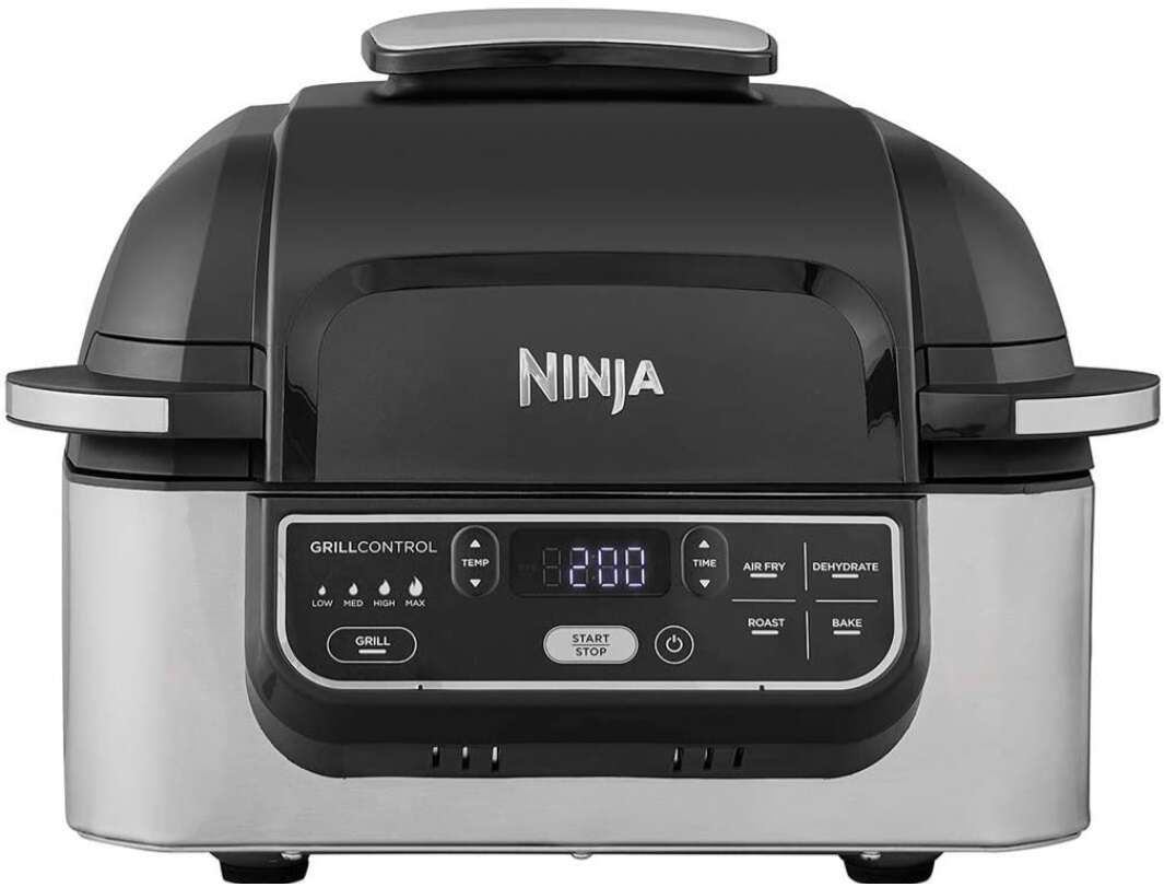 Ninja AG301EU Forrólevegős sütő 5,7L, 1750W, Fekete