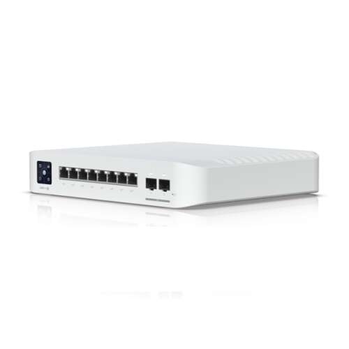 Ubiquiti UniFi USW-PRO-8-POE Gigabit Ethernet PoE switch, fehér