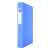 DONAU A4 40mm 4 ring binder, light blue