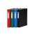 DONAU A4 40mm 4 ring binder, red, green, blue, black