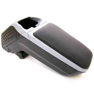 Audi A4 2004-2008 Prémium kartámasz, fekete műbőr párnázott konzoldoboz - Autós könyöklő