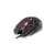 Rebeltec DIABLO 2400DPI wired optical gaming mouse, black with lightning design, red LED lighting